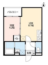 フォルス御崎の物件間取画像